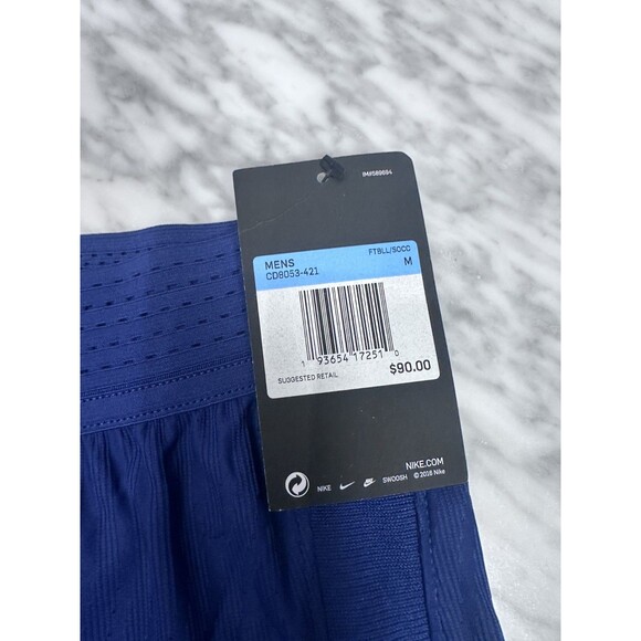 Nike Team USA USMNT Soccer Vaporknit Shorts  Blue CD8053-421 Men's medium NEW - Picture 6 of 9